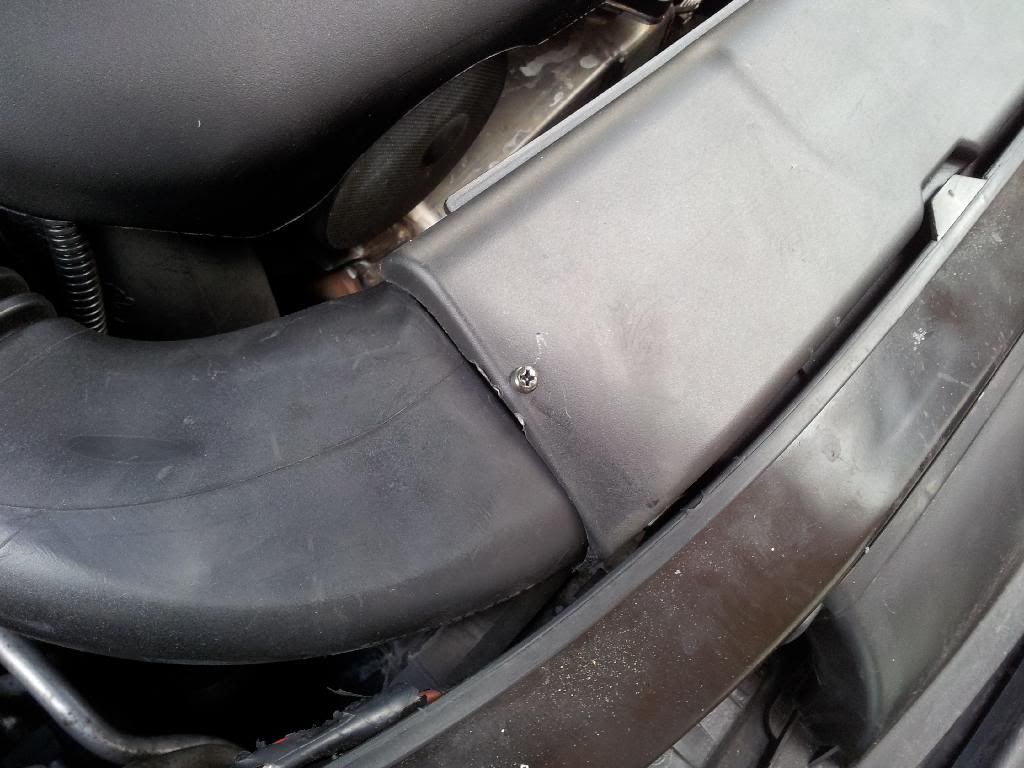 Loose air intake duct what to do?